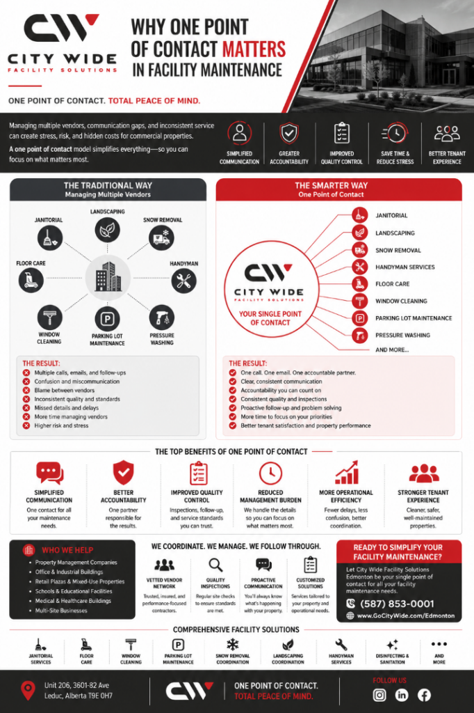 Why One Point of Contact Matters in Facility Maintenance