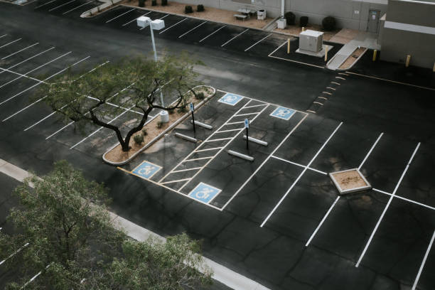 Parking Lot Restriping, Parking Lot Resurfacing, Parking Lot